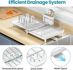 TOOLF Expandable Dish Rack, Dish Drying Rack - Image 5