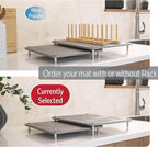 Large Stone Drying Mat for Kitchen Counter | 15.8” x 11.8” Dish Drying Mat - Image 8