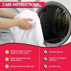 FIXSMITH White Microfiber Cleaning Cloth, Reusable Shop Towels, Microfiber - Image 7