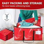 CONGREGATE 8-Pack Heavy Duty Red Moving Bags - Image 7