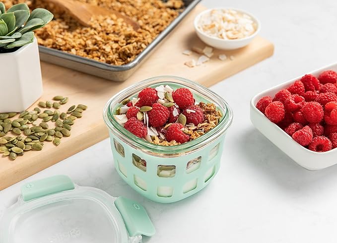 Ello DuraGlass Rounds Glass Food Storage Containers - Image 2