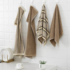 Kitchen Dish Towels for Drying Dishes, Large Cotton Kitchen Towels, Stripped - Image 7