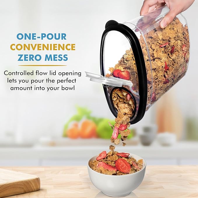 Shazo 3 PC Cereal Container Storage Set - Image 6