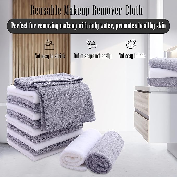 TENSTARS 12 Pack Premium Washcloths Set - Image 6