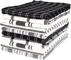KAF Home Assorted Flat Kitchen Towels |100% Cotton by KAFHome