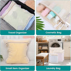 6Pcs Durable Cotton Mesh Laundry Bags - Image 6