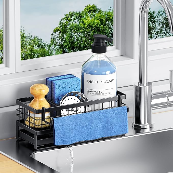 Kitchen Sink Sponge Holder by DYFVRENKITCHENLIFE