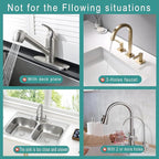 23.6 Inch Stone Faucet Mat for Kitchen Sink, Diatomite Absorbent Fast Drying - Image 7