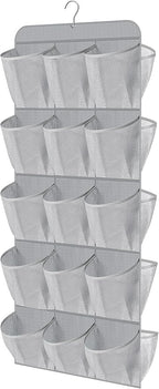 MISSLO 30 Large Pockets Dual Sided Hanging Shoe Organizer by MISSLO