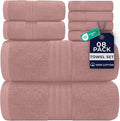 DAN RIVER 8 PC Luxury Bath Towels by DanRiver