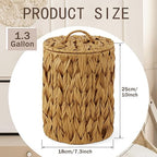 Ctosree 1.3 Gallons Small Trash Can - Image 2