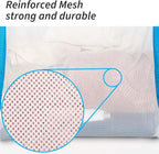 Over Door Large Mesh Laundry Hamper Bag, Washable Laundry Basket - Image 4