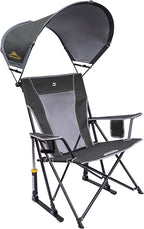 GCI Outdoor Sunshade Rocker Outdoor Rocking Chair with Canopy by GCIOUTDOOR