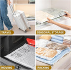 TAILI 4 Pack Vacuum Storage Bags, Jumbo Vacuum Seal Bags - Image 9