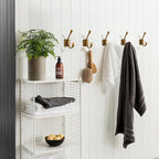 khtumeware Vintage Wall Hooks, 3 Pack Coat Hooks Hardware Towel Hooks - Image 4