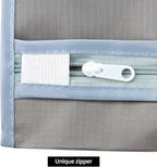 QWORK 2-Pack Hanging Laundry Hamper Bag, Over the Door Laundry Bag Saving - Image 5