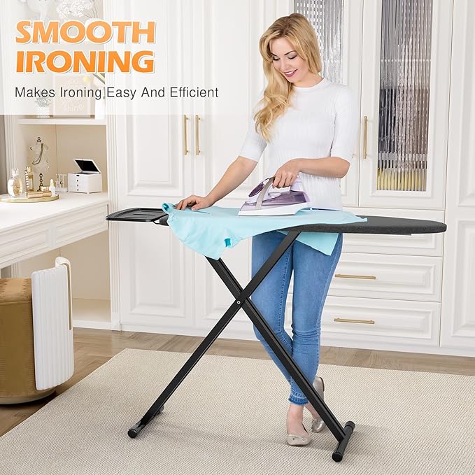 APEXCHASER Ironing Board Full Size, Iron Board and Ironing Board Set Height - Image 7