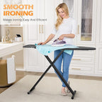 APEXCHASER Ironing Board Full Size, Iron Board and Ironing Board Set Height - Image 7