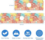 Colorful Sea Corals Dish Drying Mat - Image 3