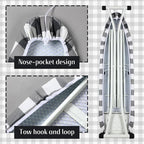 Tegeme Ironing Board Cover and Pad 15 x 54 Inch Cotton Thick Padded - Image 5