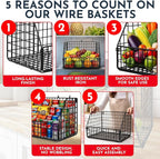 3-Tier Wall Hanging Fruit Baskets - Image 4