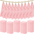 Newwiee 100 Count Washcloths Quick Drying Bathroom Wash Clothes 12 x 12 Inch by Newwiee