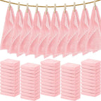 Newwiee 100 Count Washcloths Quick Drying Bathroom Wash Clothes 12 x 12 Inch by Newwiee