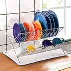 Youeon Foldable Dish Drying Rack - Image 7