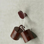 DELITON Coat Hooks Wall Mount, 4 Pack Wood Wall Hooks Rustic Heavy Duty - Image 5