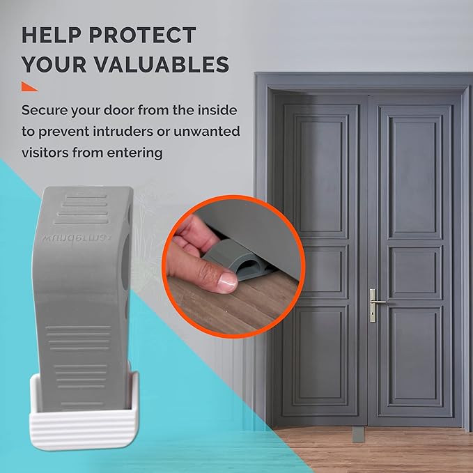 Wundermax Rubber Door Stoppers for Bottom of Door Stop - Image 7
