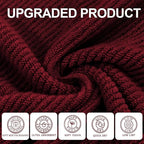 VOOVA & MOVAS Burgundy Towel Set - Image 2