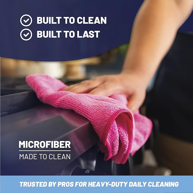 MW Pro Microfiber Cleaning Cloth | Blue - Image 4