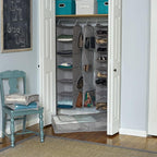 Household Essentials 10-Shelf Wide Hanging Shoe Organizer, Soft and Durable - Image 5