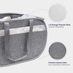 Collapsible Laundry Baskets, Foldable Tear Proof Pop Up Hamper - Image 5