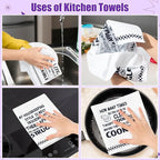 R HORSE Funny Saying Kitchen Dish Towels - Image 5