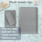 VOOVA & MOVAS Gray Towels for Bathroom - Image 4