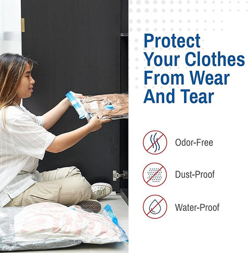 12 Pack Variety Vacuum Storage Bags - Image 2