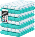 Homaxy Premium Cotton Kitchen Towels 16"x 28", Large Natural Ring Spun 390 GSM by Homaxy