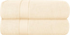GLAMBURG 700 GSM Premium Cotton 2-Pack Oversized Extra Large Bath Sheet Set by GLAMBURG
