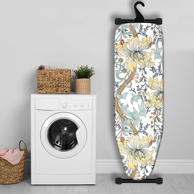 Standard Size Ironing Board Cover and Pad, Full Size Scorch Resistant Padding - Image 8