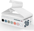 Neaties Super Heavy Duty Clothes Hangers 36 Pack – Made in The USA - 10lb by NeatiesHangers