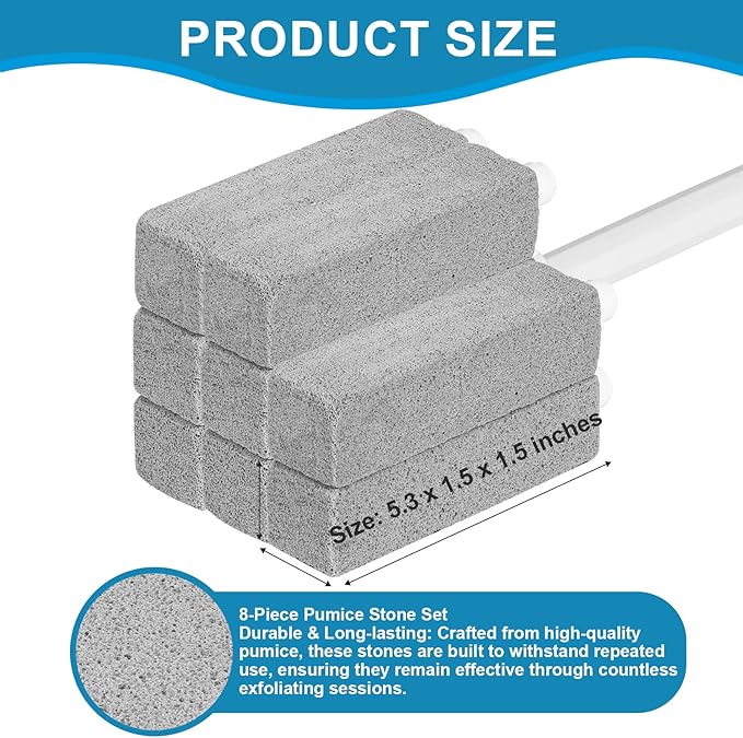 8 Packs Pumice Cleaning Stone - Image 3