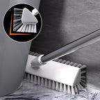 Grout Brush with Long Handle, Heavy-Duty Tile and Shower Floor Scrub Brush Stiff - Image 3