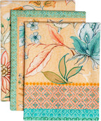 Maison d' Hermine Kitchen Towels Set of 3 100% Cotton 27.50" x 20" Reusable by MaisondHermine