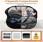 Foldable Laundry Baskets, Collapsible Mesh Laundry Hamper, Durable Pop Up - Image 3