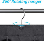 MISSLO 30 Large Pockets Dual Sided Hanging Shoe Rack - Image 4