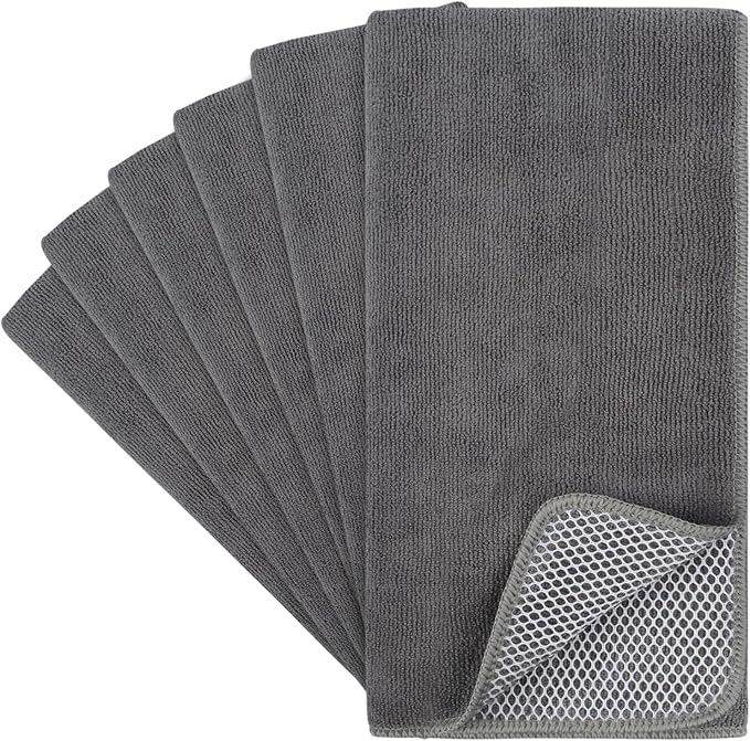 KinHwa Kitchen Washcloths for Dishes Absorbent Microfiber Dish Cloths Dish - Image 8