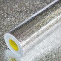 Kitchen Wallpaper Oil Proof Sticker Backsplash Aluminum Foil Self-Adhesive by Beminh