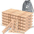 RIVEDA 50pcs Wooden Clothes Pins by RIVEDA