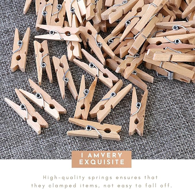 Mini Clothespins, Mini Clothes Pins - Image 6